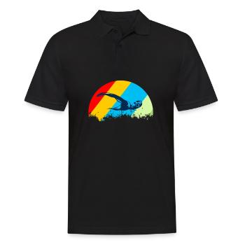 Natation - Polo Homme - noir - Devant - Kai (181cm)