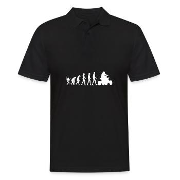 Quad Quad Evolution - Polo Homme - noir - Devant - Kai (181cm)
