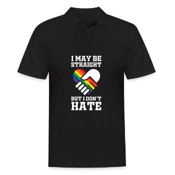 LGBT gay - Polo Homme - noir - Devant - Kai (181cm)