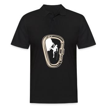 Crochet de carabine d'alpinisme - Polo Homme - noir - Devant - Kai (181cm)