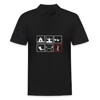 Festival Festival Festival - Men's Polo Shirt - black - Front - Kai (181cm)