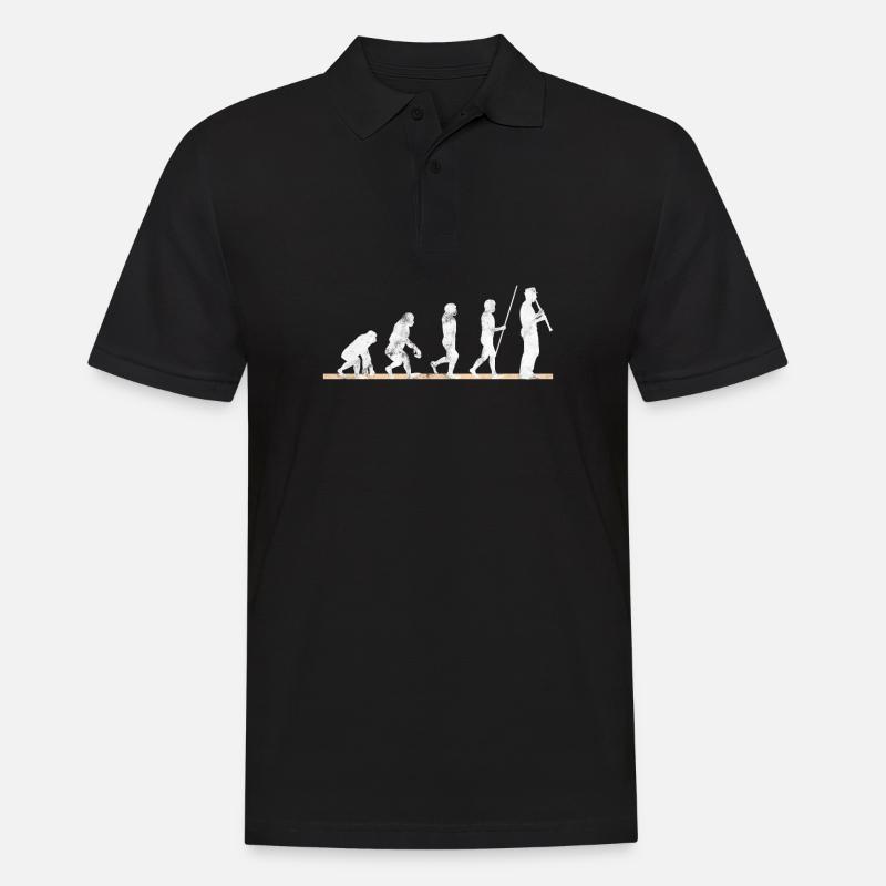 Clarinets Evolution - Men's Polo Shirt - black