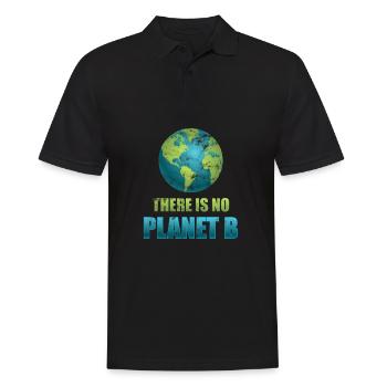 Klimaschutz Natur Umwelt Umweltverschmutzung - Männer Poloshirt - Schwarz - Vorne - Kai (181cm)