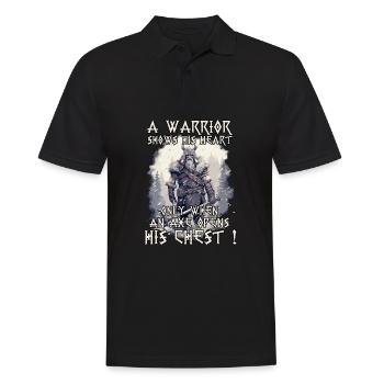 Ragnar Legendär Wikinger Geschenk Krieger - Männer Poloshirt - Schwarz - Vorne - Kai (181cm)