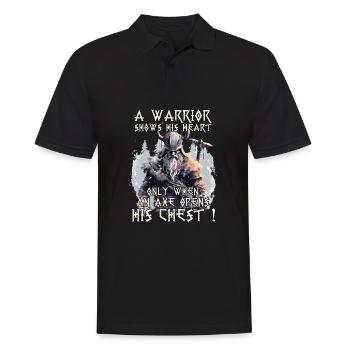 Asgard Home of the Gods Viking Mythology - Men's Polo Shirt - black - Front - Kai (181cm)