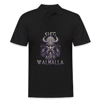 Cadeau RuneCraft pour les fans de Norsemen - Polo Homme - noir - Devant - Kai (181cm)