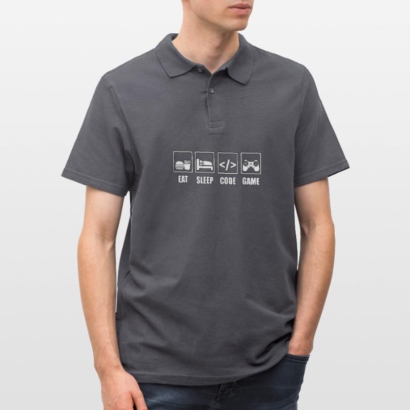 Informatiker Nerd System Admin IT Experte Coder Männer Poloshirt