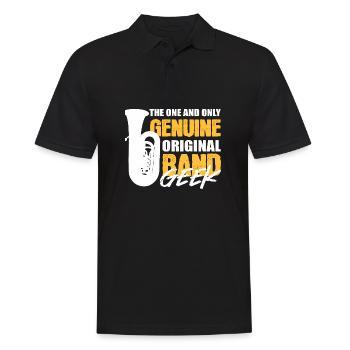 Band Geek Band Membre Cadeau - Polo Homme - noir - Devant - Kai (181cm)