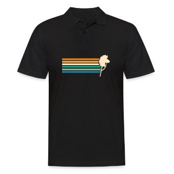 Hobby Horse Hobby Horsing - Men's Polo Shirt - black - Front - Kai (181cm)