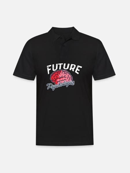 Future psychologist psychology student Gift - Men's Polo Shirt - black
