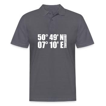 Troisdorf Coordinates - Men's Polo Shirt - charcoal grey - Front - Nico (186cm)