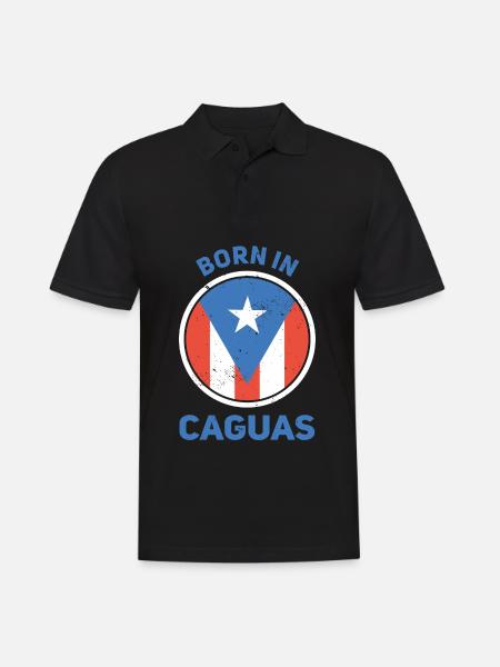 Caguas - Polo Homme - noir