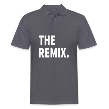 Men's Day Ascension Father's Day 2021 Dad Saying - Men's Polo Shirt - charcoal grey - Front - Nico (186cm)