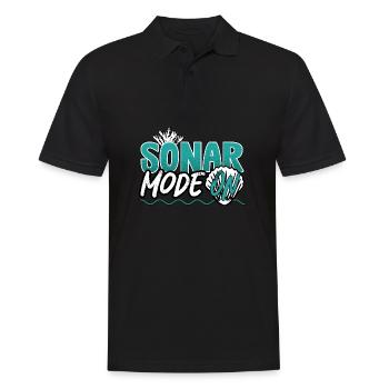 Conception en sciences de la mer pour un étudiant en océan - Polo Homme - noir - Devant - Kai (181cm)