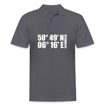 Eschweiler coordinates - Men's Polo Shirt - charcoal grey - Front - Nico (186cm)
