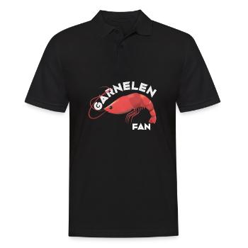 Garnele Garnelen Shrimp Aquarianer Geschenk - Männer Poloshirt - Schwarz - Vorne - Kai (181cm)