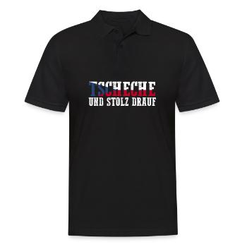 Tchèques République tchèque - Polo Homme - noir - Devant - Kai (181cm)