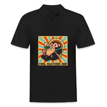 Raccoon Dog Raccoon Dog Enok Japon - Polo Homme - noir - Devant - Kai (181cm)