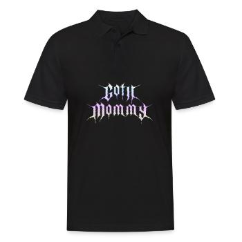 Goth Baddie! Goth Girl Gothic Aesthetic - Men's Polo Shirt - black - Front - Kai (181cm)