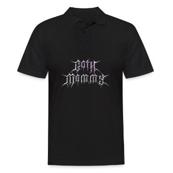 Goth Baddie! Goth Girl Gothic Aesthetic - Men's Polo Shirt - black - Front - Kai (181cm)