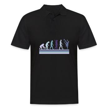 Evolution of Breakdancing B-Boy Dance Breakdance - Men's Polo Shirt - black - Front - Kai (181cm)