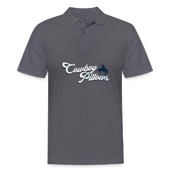 Cowboy Pillows Southern Girl Texas Lady Funny - Männer Poloshirt - Anthrazit - Vorne - Nico (186cm)