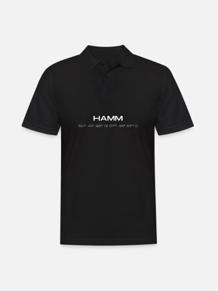 Coordonnées Hamm - Polo Homme - noir