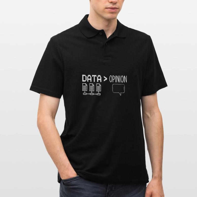 Data > Opinion Artificial Intelligence Data Männer Poloshirt