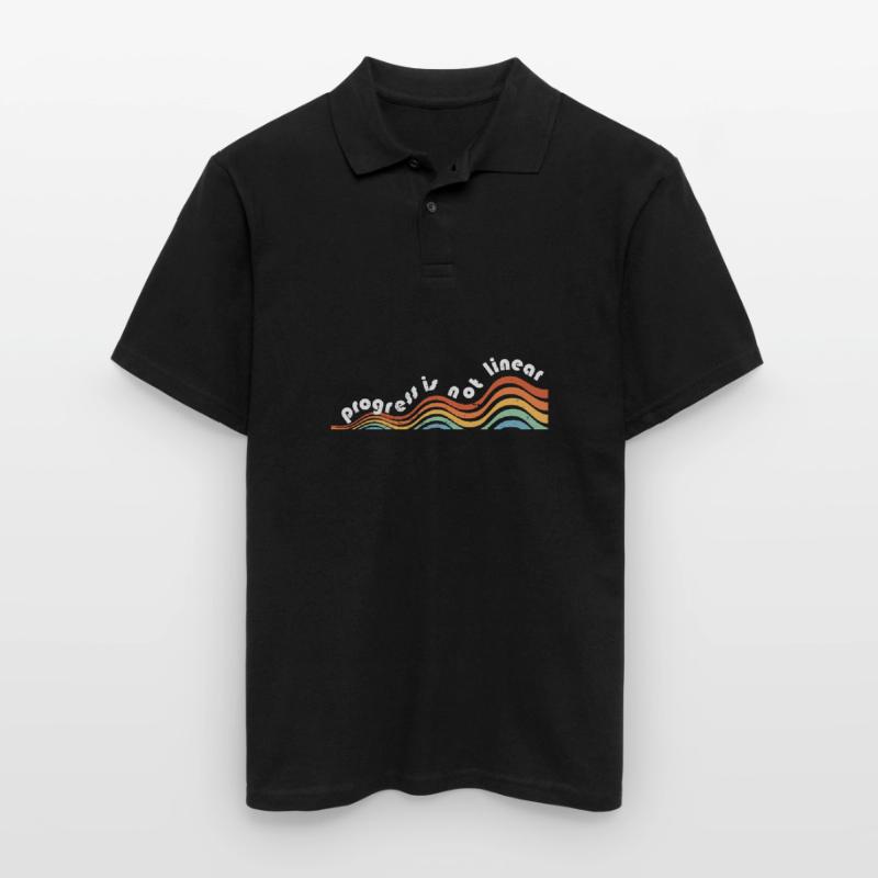 ABA Therapist Progress Is Not Linear Behavioral Männer Poloshirt
