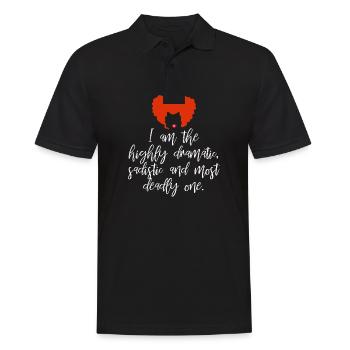 Halloween Witch Witchcraft Magic Magic Magic Magice Costume - Men's Polo Shirt - black - Front - Kai (181cm)