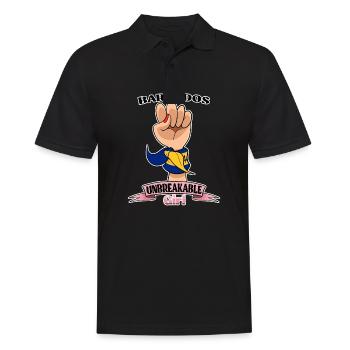 Barbados Girl Unbreakable I Patrimoine de la Barbade - Polo Homme - noir - Devant - Kai (181cm)