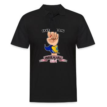Fille bosniaque incassable I Bosnie-Herzégovine - Polo Homme - noir - Devant - Kai (181cm)