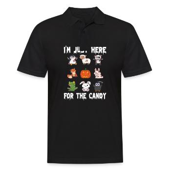 Halloween Zombie Tiere Halloween Tiere - Männer Poloshirt - Schwarz - Vorne - Kai (181cm)