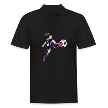 Équipe d’Australie de football I Football - Polo Homme - noir - Devant - Kai (181cm)