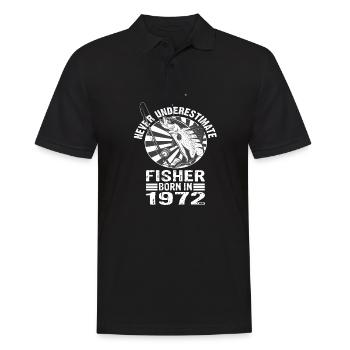 Ne sous-estimez jamais Fisher né en 1972 - Polo Homme - noir - Devant - Kai (181cm)