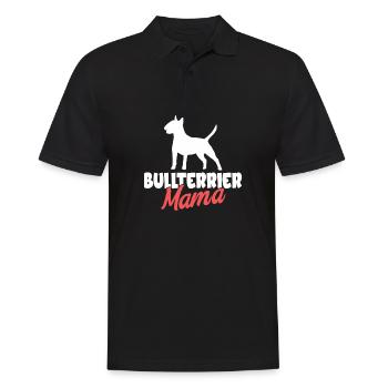 Bull Terrier Chiens cadeaux - Polo Homme - noir - Devant - Kai (181cm)