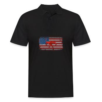 Oviraptor Dinosaur Children Dino Gift - Men's Polo Shirt - black - Front - Kai (181cm)