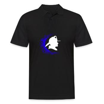 Fireman - Men's Polo Shirt - black - Front - Kai (181cm)