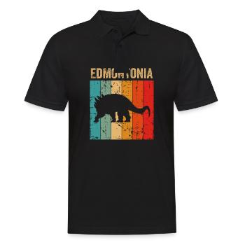 Edmontonia Dinosaur Children Dino Gift - Polo Homme - noir - Devant - Kai (181cm)