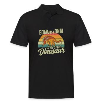 Edmontonia Dinosaur Children Dino Gift - Polo Homme - noir - Devant - Kai (181cm)