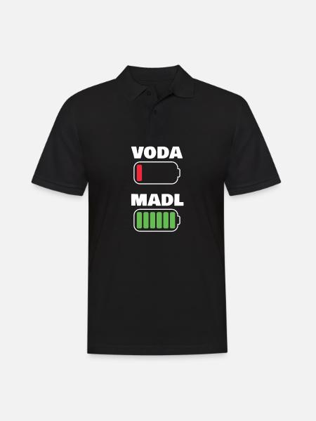 Voda Madl - Men's Polo Shirt - black