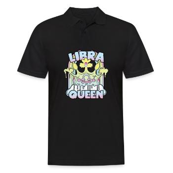 Reine de la Balance - Polo Homme - noir - Devant - Kai (181cm)