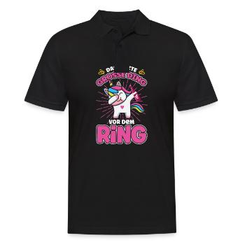 La dernière grande chose avant le ring Unicorn Jga - Polo Homme - noir - Devant - Kai (181cm)