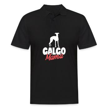 Galgo Espanol Hund Dog Hundehalter - Männer Poloshirt - Schwarz - Vorne - Kai (181cm)
