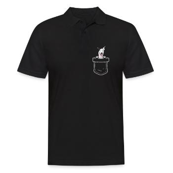 Galgo Espanol Hund Dog Hundehalter - Männer Poloshirt - Schwarz - Vorne - Kai (181cm)