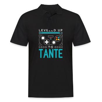 Mis à niveau à Tante Gamer Great Aunt Gaming Grand - Polo Homme - noir - Devant - Kai (181cm)