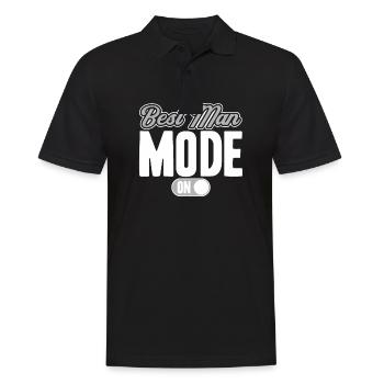 Meilleur homme Fashion On - Polo Homme - noir - Devant - Kai (181cm)