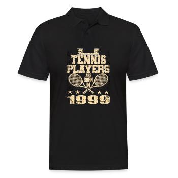 The Best Tennis Players Are Born In 1999 - Men's Polo Shirt - black - Front - Kai (181cm)