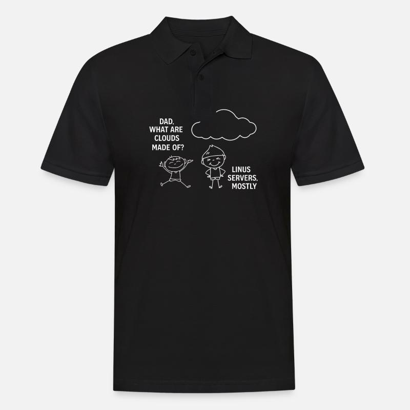 Programming Software Developer Computer Engineer - Men's Polo Shirt - black