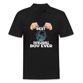 Best Pickleball Boy Ever - Men's Polo Shirt - black - Front - Kai (181cm)